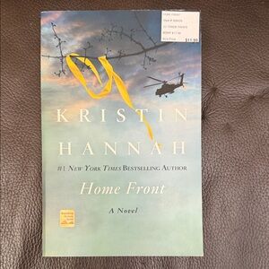 Kristin Hannah “Home Front” Paperback Novel - NY Times Bestselling Author